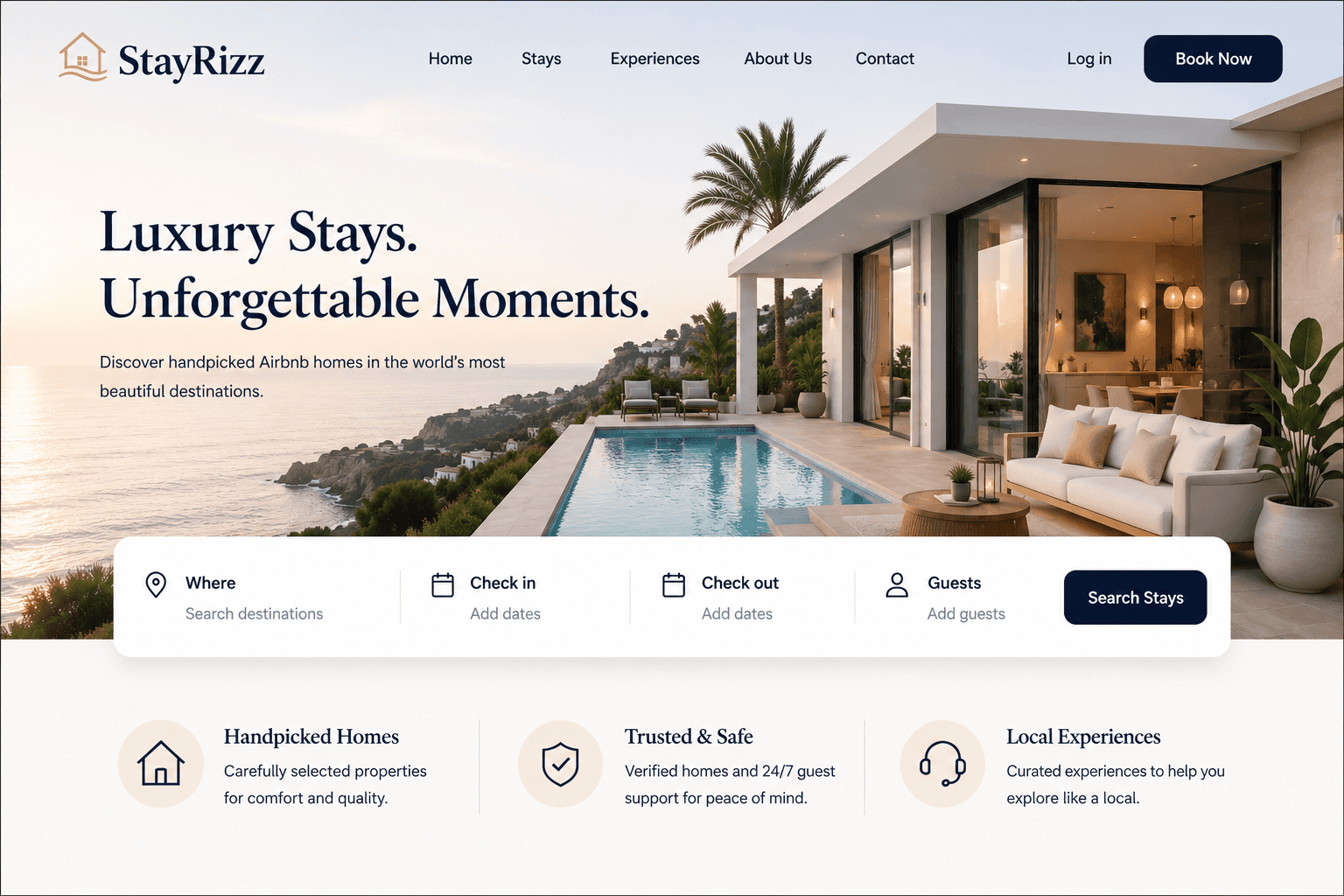 Airbnb Landing Page